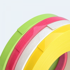 PVC خشب الحبوب الأثاث حافة اللون