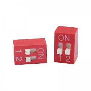 تراجع مفتاح XZ-DSE-02RGA ، مفتاح DIP 2P للوحدات استلام الإشارة في مجال معدات أتمتة السيارات