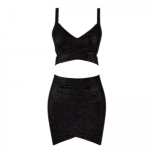 الذهب الصيفي المطبوع المطبوع ، مجموعة تنورة غلاف الورك