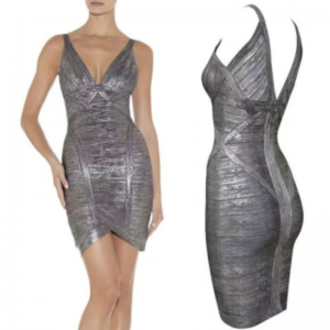 الصيف المطبوعة الذهب المتماسكة مزدوجة V الحمال