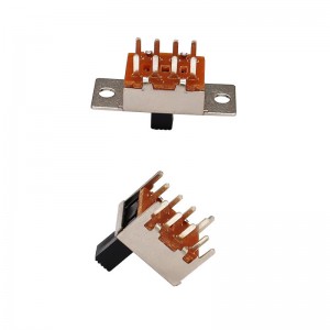 مفتاح الشريحة SS23H25 ألعاب ، الأجهزة الكهربائية ، سماعات الرأس ، معدات الصوت ، مفتاح الانزلاق ، تيار مرتفع ، مفتاح الشريحة العمودية