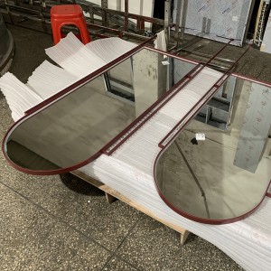 مصباح Zotye المصنوع من الفولاذ المقاوم للصدأ المتكامل ومرآة ذكية من الفولاذ المقاوم للصدأ القابل للتخصيص