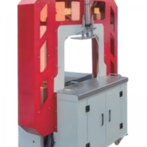 رَأسِيّ-اكتب آلة ختم الكرتون الدائرية