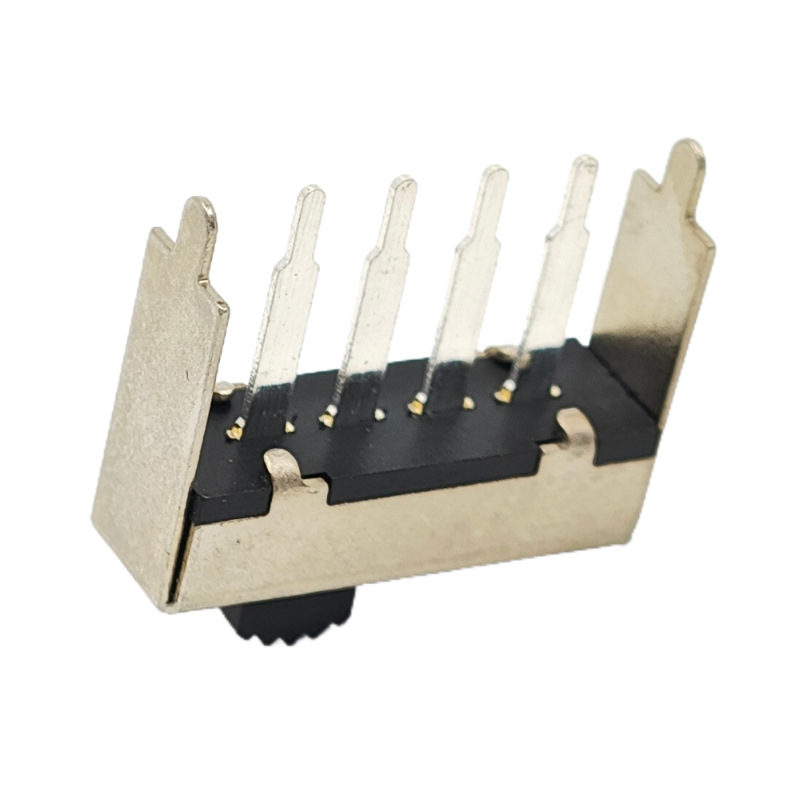 مفتاح منزلق SS13H02 عالي-التبديل الحالي 1P3T المكونات الرأسية-في